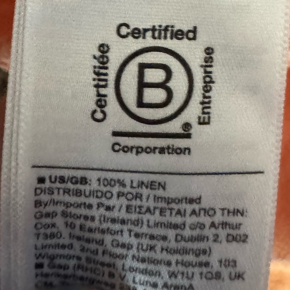 Athleta Peach Cabo Linen Joggers Size 0 - Picture 5 of 5